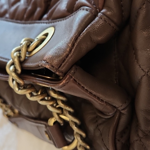 MCM QUILTED LEATHER BAG - Picture 7 of 11